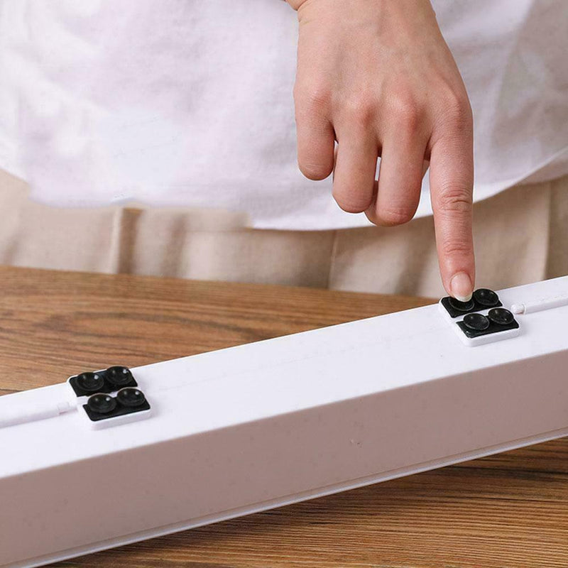 Food Wrap dispenser Foil Cling Film Roll Baking Parchment Holder Plastic M4N1