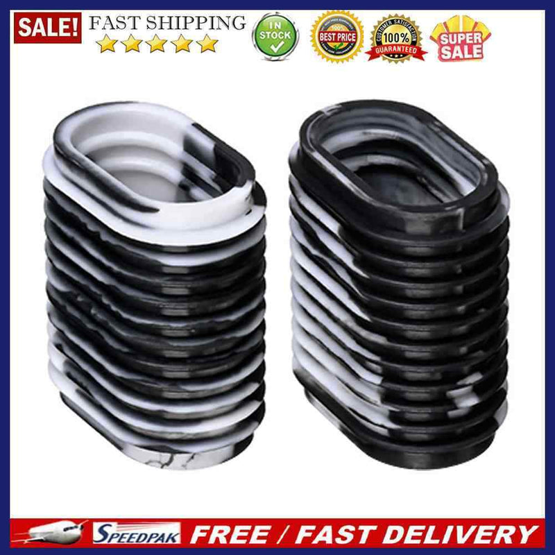 2pcs Rubber Fishing Reel Grip Non-Slip Ergonomic Fishing Protective Wheel C