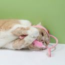 Cat Toys Wearing Feather Dinosaur Animal Funny Cat Stick Kittens Interactive