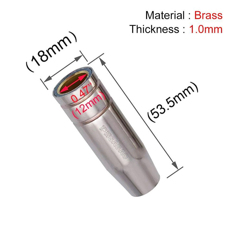 Welder Soldering Supplies for 15AK MB15AK Assembly Welding Torch Torch Nozzle