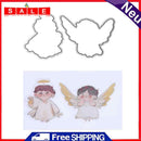 Silicone Stamp + Metal Dies Stencil Frame Scrapbook Angel Craft