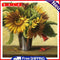 Flower Oil Paint By Numbers Kits DIY Hand Painted Home Decoration Gift No Frame