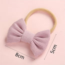 3PCS Clothing Headwear Traceless Accessories Baby Nylon Bow Headband
