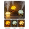 Desktop Decor Air Humidifier LED Night Light Moonlight 2 In 1 Air Purify