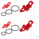 Quality Jig Plastic Rubber Safe Hanger Fishingrod Fishing Gear Lures Holders