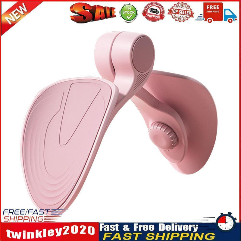 Pelvic Floor Muscle Training Yoga Leg Hip Lifter Buttocks Exerciser (Pink) Newly