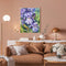 Iris Oil Paint By Numbers Kits DIY Handpainted on Canvas Wall Art Picture Cra