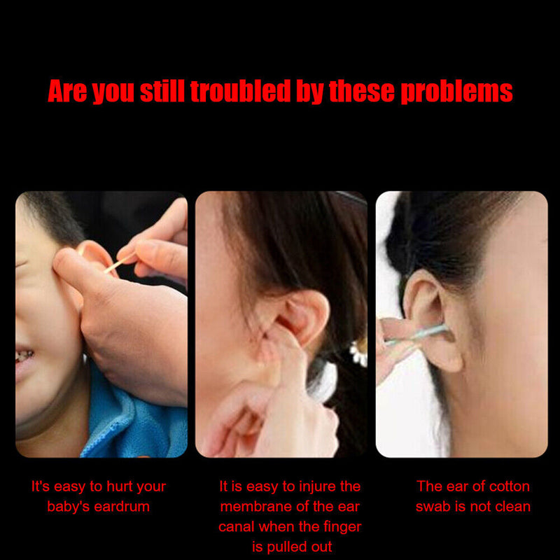 6pcs Ear Wax Picker Stainless Steel Spiral Earpick Wax Remover Ear Cleaning T