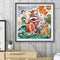 Lion Dance 5D Diamond Painting DIY Full Round Drill Kit Rhinestone Craft
