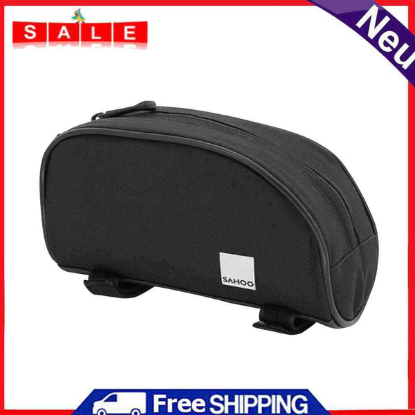 SAHOO 12654-SA Bicycle Front Top Tube Bag Electric Scooter Storage Storage Pouch