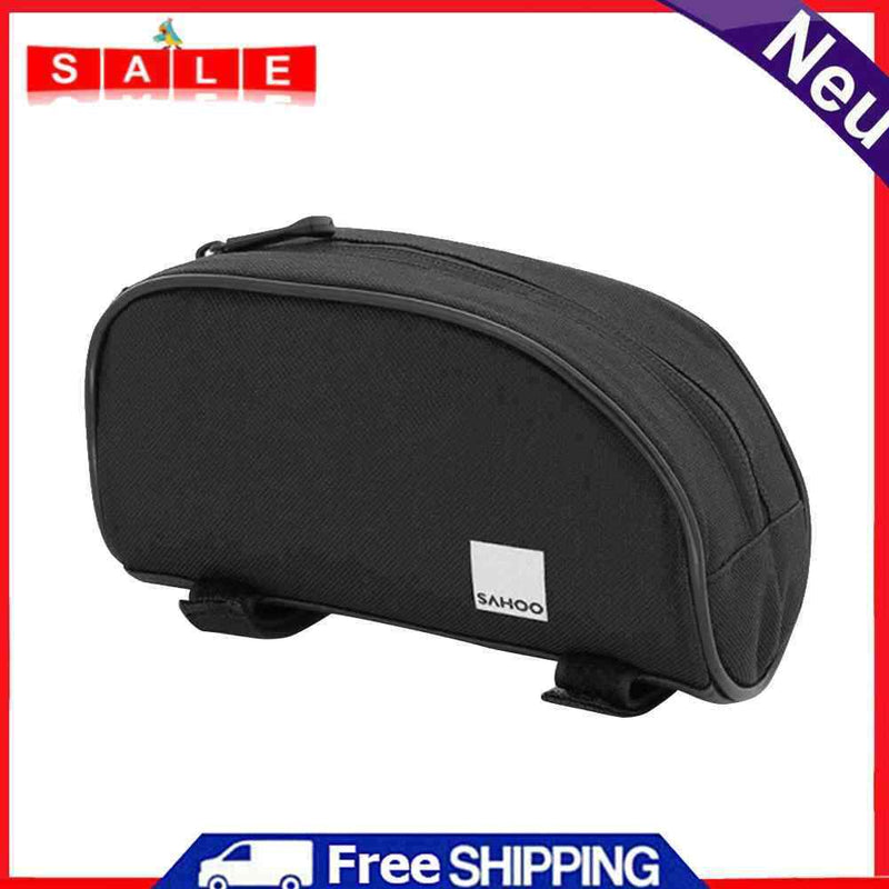 SAHOO 12654-SA Bicycle Front Top Tube Bag Electric Scooter Storage Storage Pouch