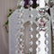 Crystal Acrylic Clear Bead Chandelier Garland Hanging Decor Wedding FT N0P3 G1I6