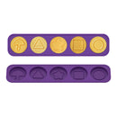 Fondant Mould - 5 / 6 Cavities Candy Game Molds Silicone Molds for Soap Candle
