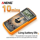ANENG Digital Multimeter LCD DC AC Voltage Capacitance Test Meter (Yellow)