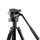 Heavy Duty Aluminum Camera Fluid Head Hydraulic Damping Tripod Ball Head
