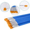 2*Plastic Rod Brush Digital Oil Brush Pointed Hook Line Flat Viny Head T6W0 X6W3