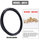 Bike Hydraulic Disc Brake Hose MTB Oil Tube Pipe Olive Insert Kit for BH59 Newly