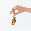 Stamped Key Ring Pendant Art DIY Chinese Zodiac Bead Cross Stitch Keychain Kit