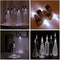 4pcs LED USB Rechargeable Shiny Bottle Cork Stopper Cap Lamp (Pure White) Newly