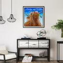 5D Full Drill Diamond Painting Animal Yak Rhinestone Bead Mosaic (B2294) Newly