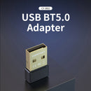 USB 2 in 1 Bluetooth-compatible 5.0 Dongle Adapter Transmitter for Speaker