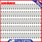 100pcs Fishhooks Barbed Twist Locks Stainless Steel Fishing Hook Spring Locks