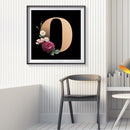 5D DIY Diamond Painting Letter Full Round Drill Mosaic Picture Home Decoratio