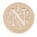 Ancient English Alphabet Letter Metal Seal Wax Stamps Sticks Candles Set (N