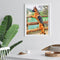 Coloring DIY Digital Oil Painting Dog See the Scenery No Frame Picture By N