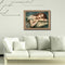 Girl and Lizard Oil Paint By Number Kit DIY Acrylic Painting on Canvas Fram