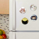 Cat Fridge Magnet Cute Animal Refrigerator Magnets Glass Cabochon U1D8