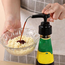 Sauce Saving Oyster Oil Squeezer Ingredient Can Bump Kitchen Tool (Black)