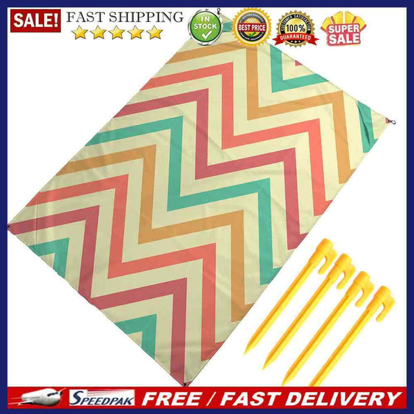 Outdoor Ground Cloth Heat-Insulating Dirt-Resistant Breathable Travel Beach Mat