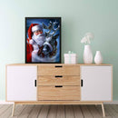 5D DIY Diamond Painting Kits Full Round Drill Santa And Elk Wall Decor (A5674)