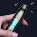 Automatic Alcohol Tester Non-contact LCD Professional Breath Tester (Black)