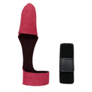 2pcs Fishing Rod Covers Pole Glove Protector+Tie Wrapping Band Belt (Red) Newly