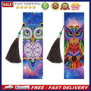 2pcs Birds DIY Special Shaped Diamond Painting Leather Bookmark Tassel Book