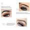 Eyebrow Pencil With 5 Colors Refill Lead 3 Pcs Eyebrow Stencils Brow Tattoo Pen