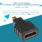 Type-A HDMI-compatible Female to Micro HDMI-compatible Male Converter Adapt