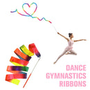 2m Artistic Twirling Ribbons with Handle Ballet Streamer for Holiday Decorations
