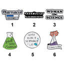 Chemistry Badge Chemical Beaker Cute Badges Brooches Enamel Pin Lapel Pin