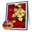 5D DIY Diamond Painting Rose Full Round Diamond Mosaic