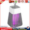 Electric Bug Insect Trap LED Lamp Mute Mosquito Killer (Rechargeable Grey) Newly