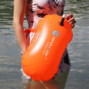 Inflatable Swimming Float Air Dry Bag PVC Buoy Water Sport Bag (Orange) Newly