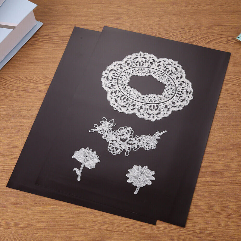 6pcs Handcraft DIY Magnetic Sheets Photo Stamp Art Craft Cutting The Rubber Mat