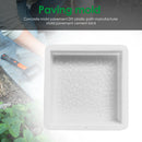 Reusable Garden Road Mold DIY Manually Paving Concrete Cement Brick Mould Newly