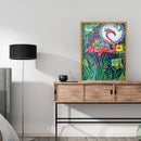Flamingos 5D DIY Partial Special Shape Drill Diamond Painting