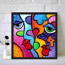 5D Diamond Painting Kit DIY Colorful Abstract Full Round Drill Mosaic Home Decor