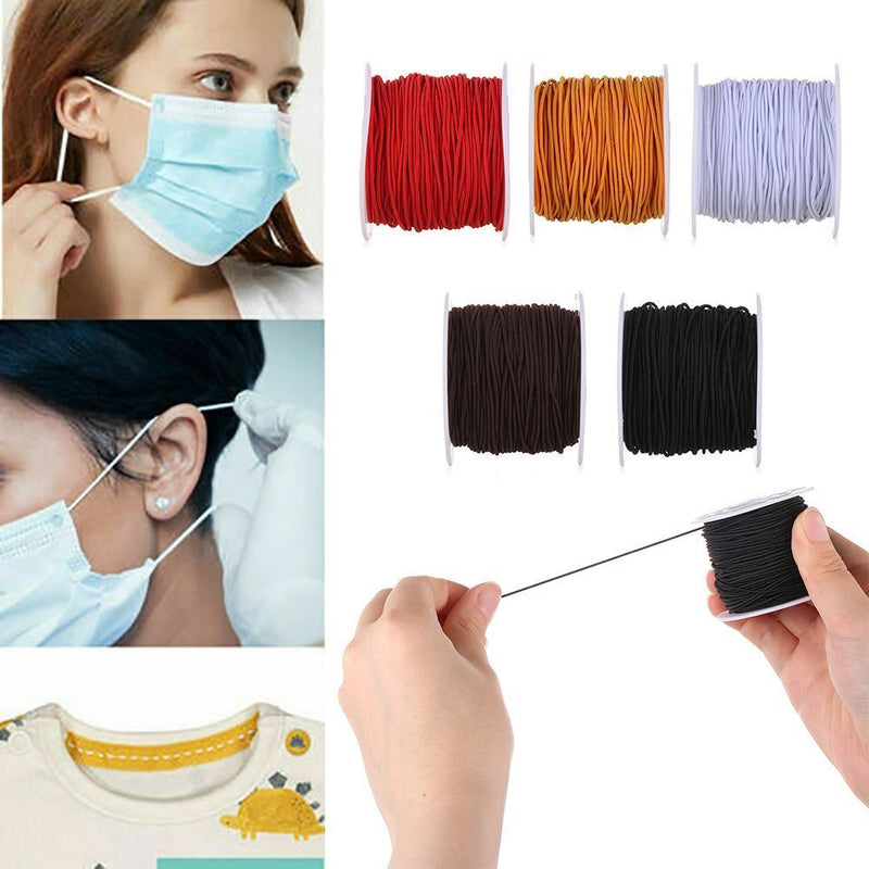 String Ribbon Headband Elastic Band Elastic Rope Stretchy Threads Elastic Cords
