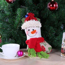 Small Christmas Pendant Knitted Socks Candy Bags Festival Decor Gift Bag(2)